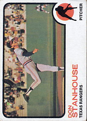 1973 Topps Baseball Cards      352     Don Stanhouse RC